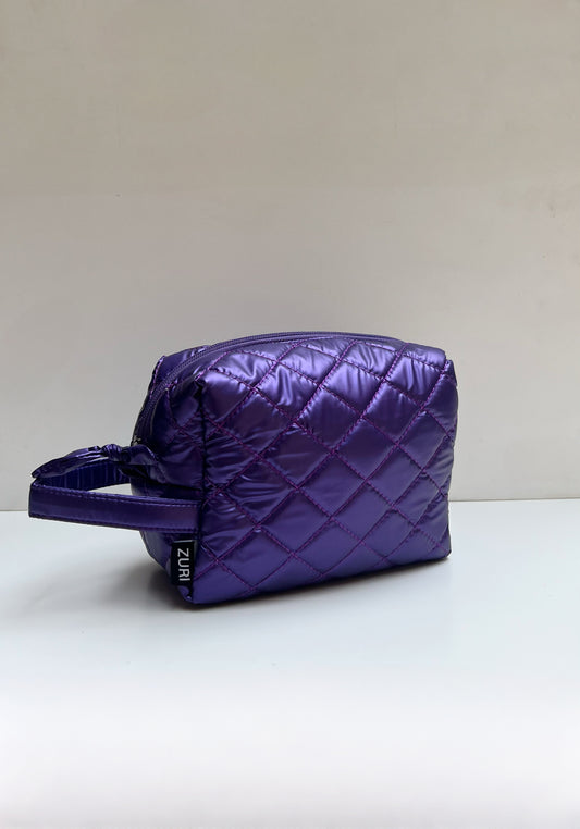 Box Makeup Pouch - Purple