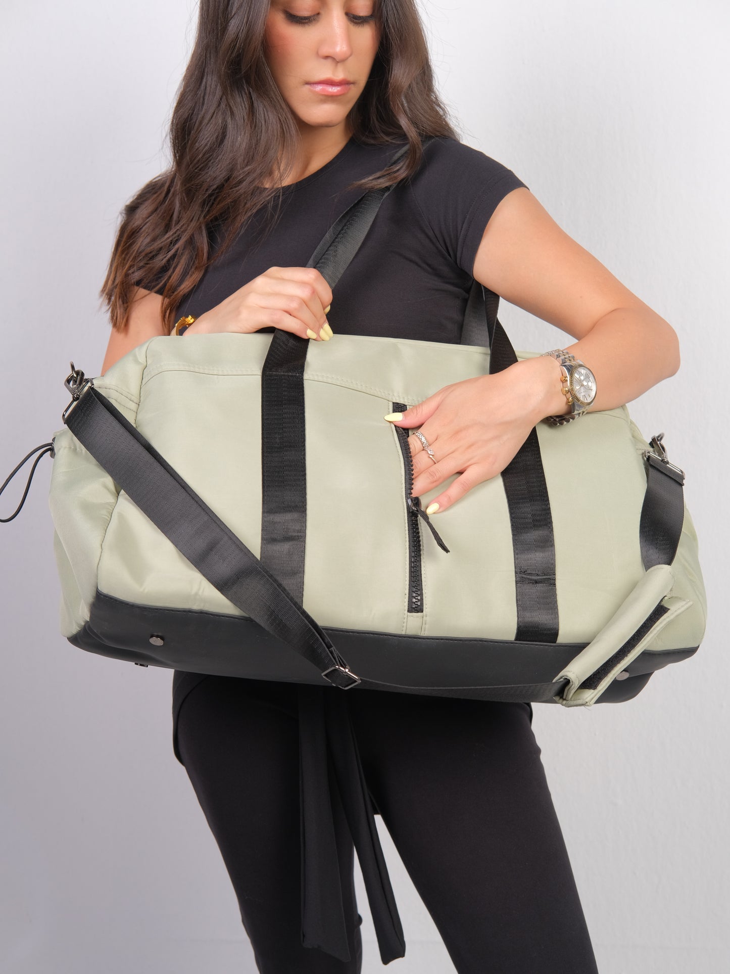 Luna Duffle- Light Green
