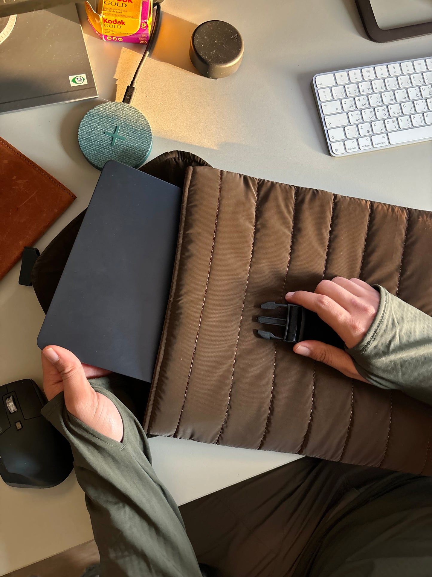 Laptop sleeve - Brown