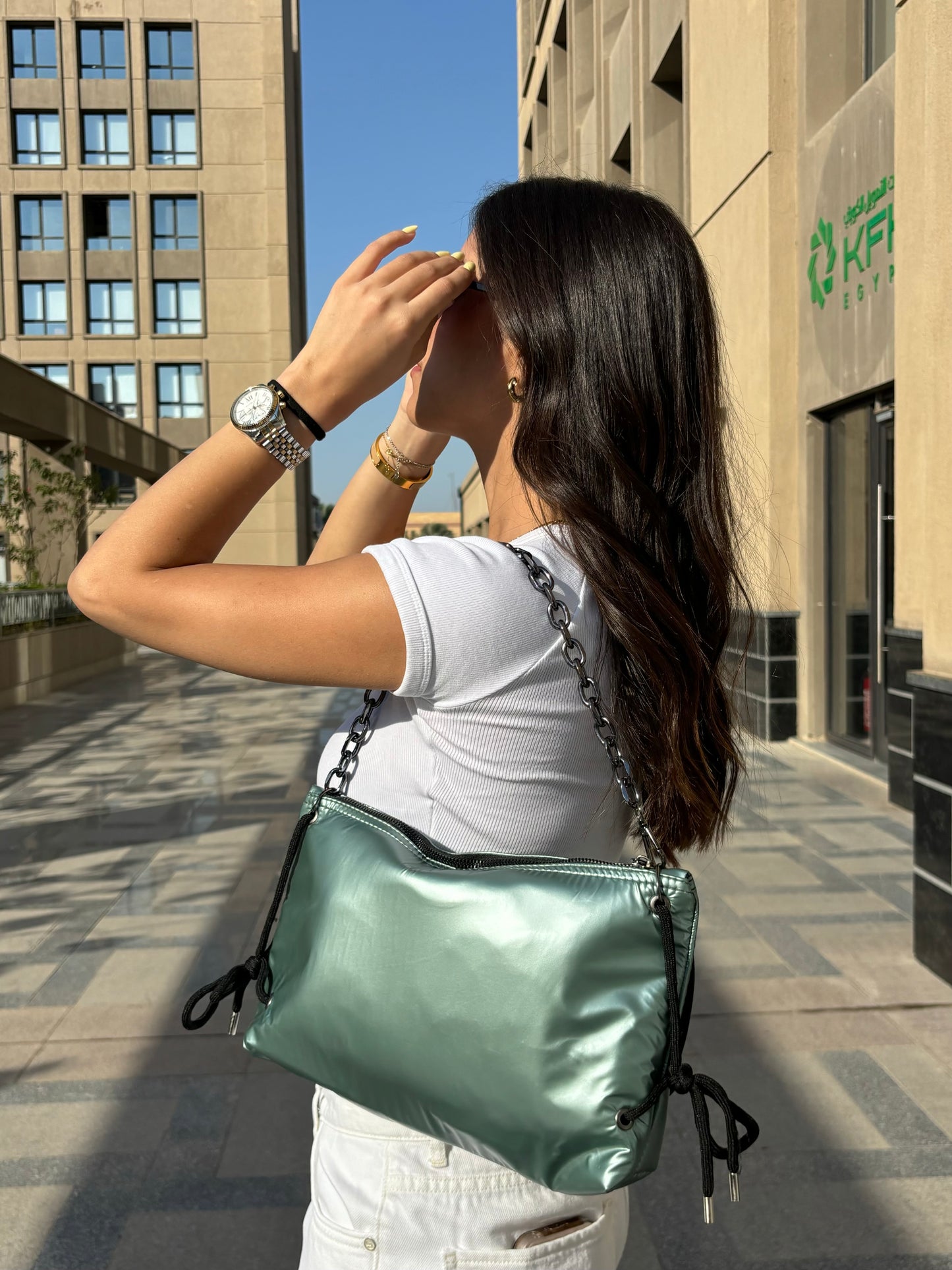 Eve - Metallic Mint