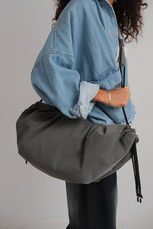 Large string bag - Dark Grey