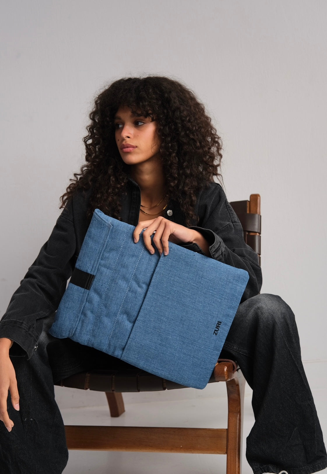 Laptop sleeve - Dark Denim