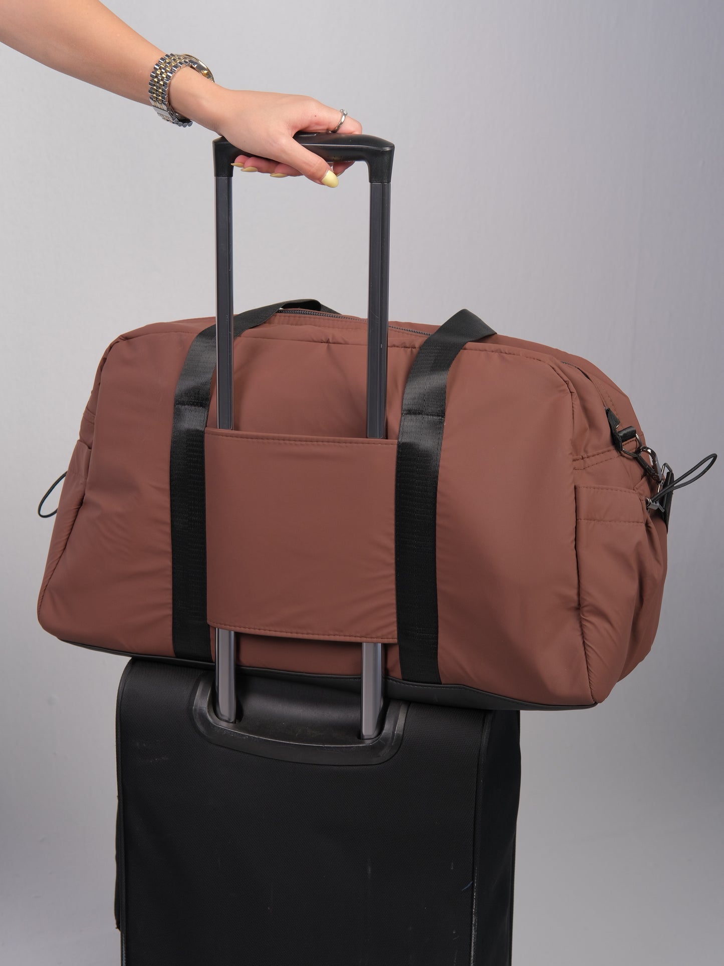 Luna Duffle- Brick