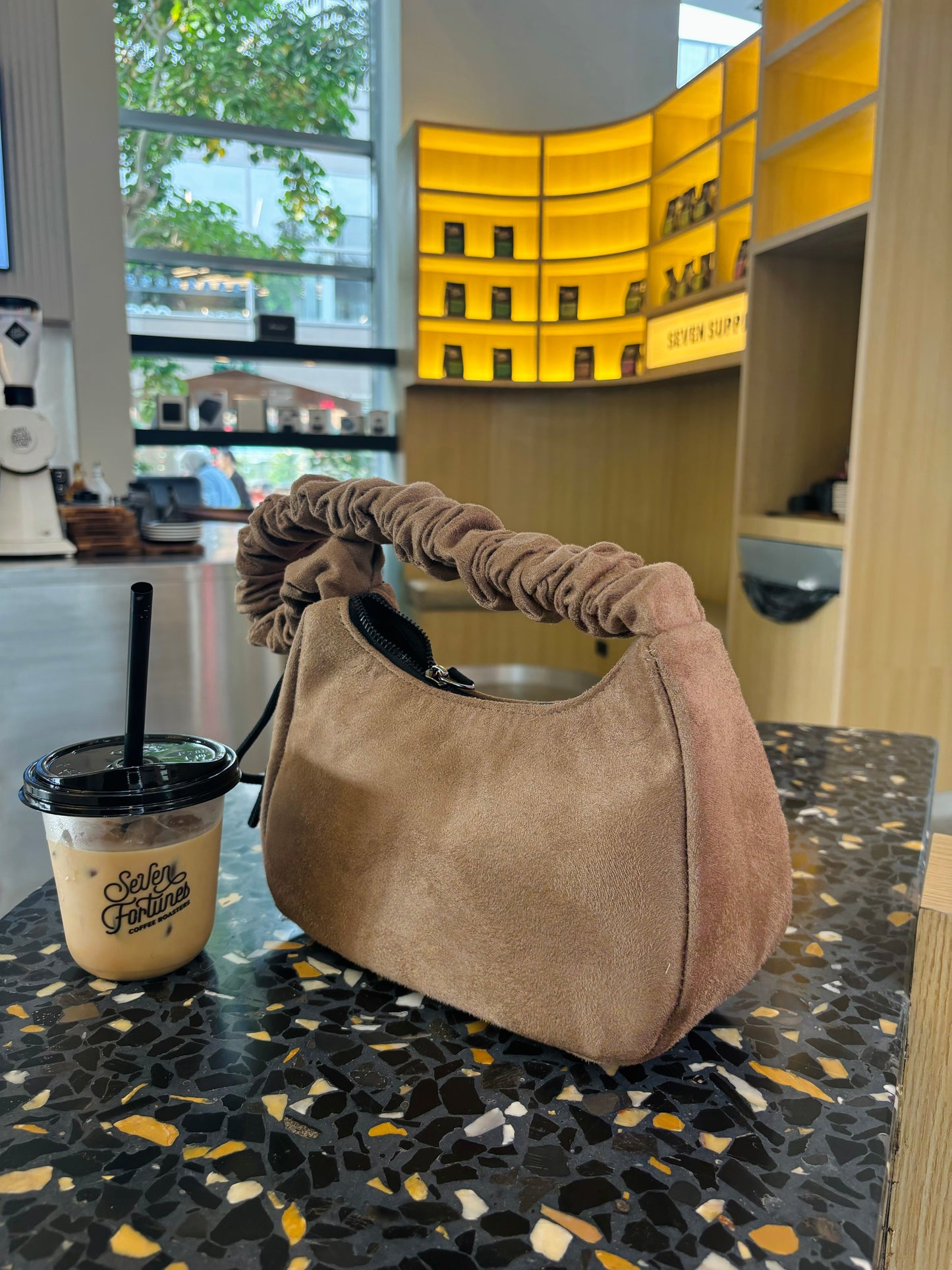 Eclipse Duo Medium- Suede cafe