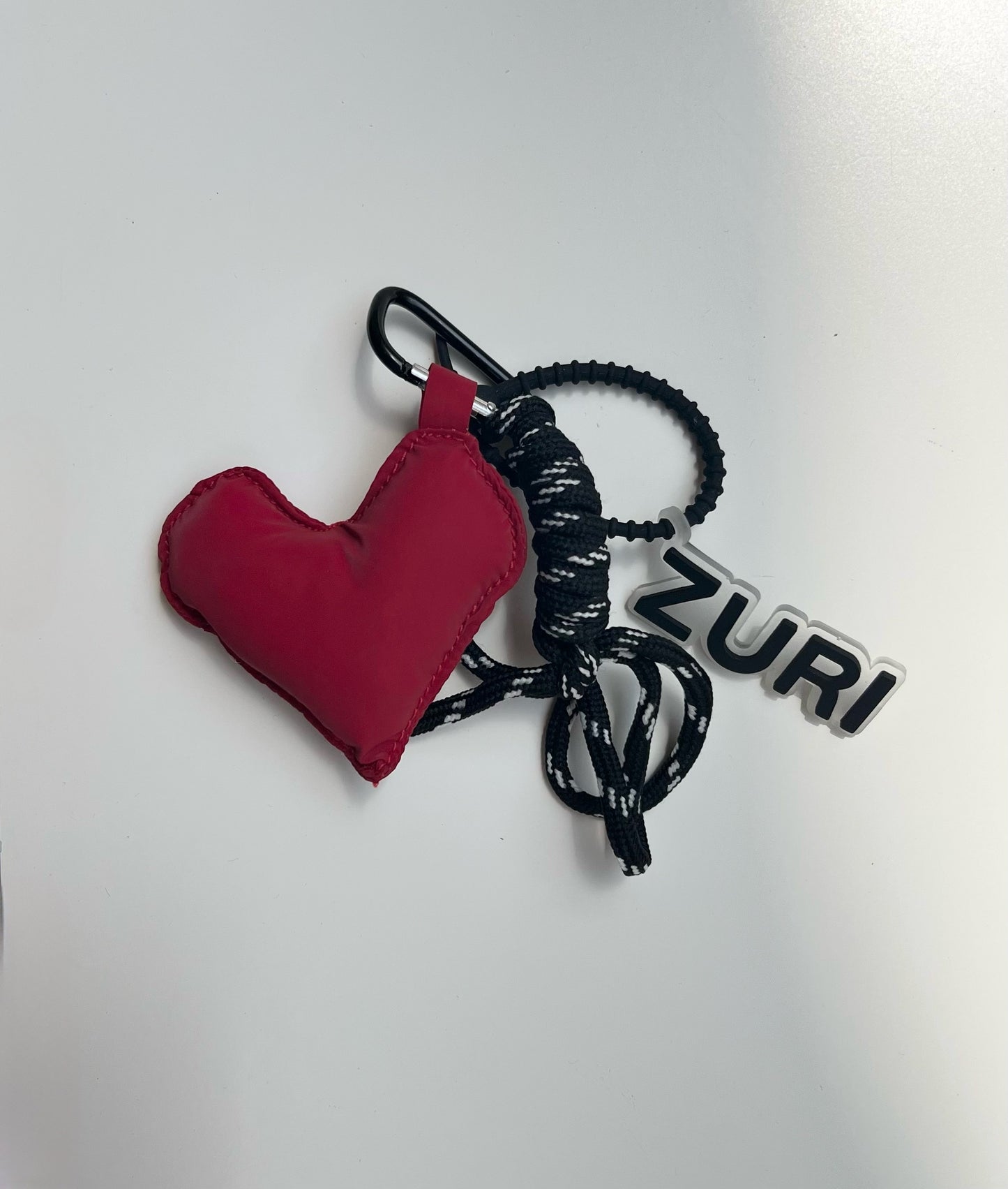 Heart charm - Red
