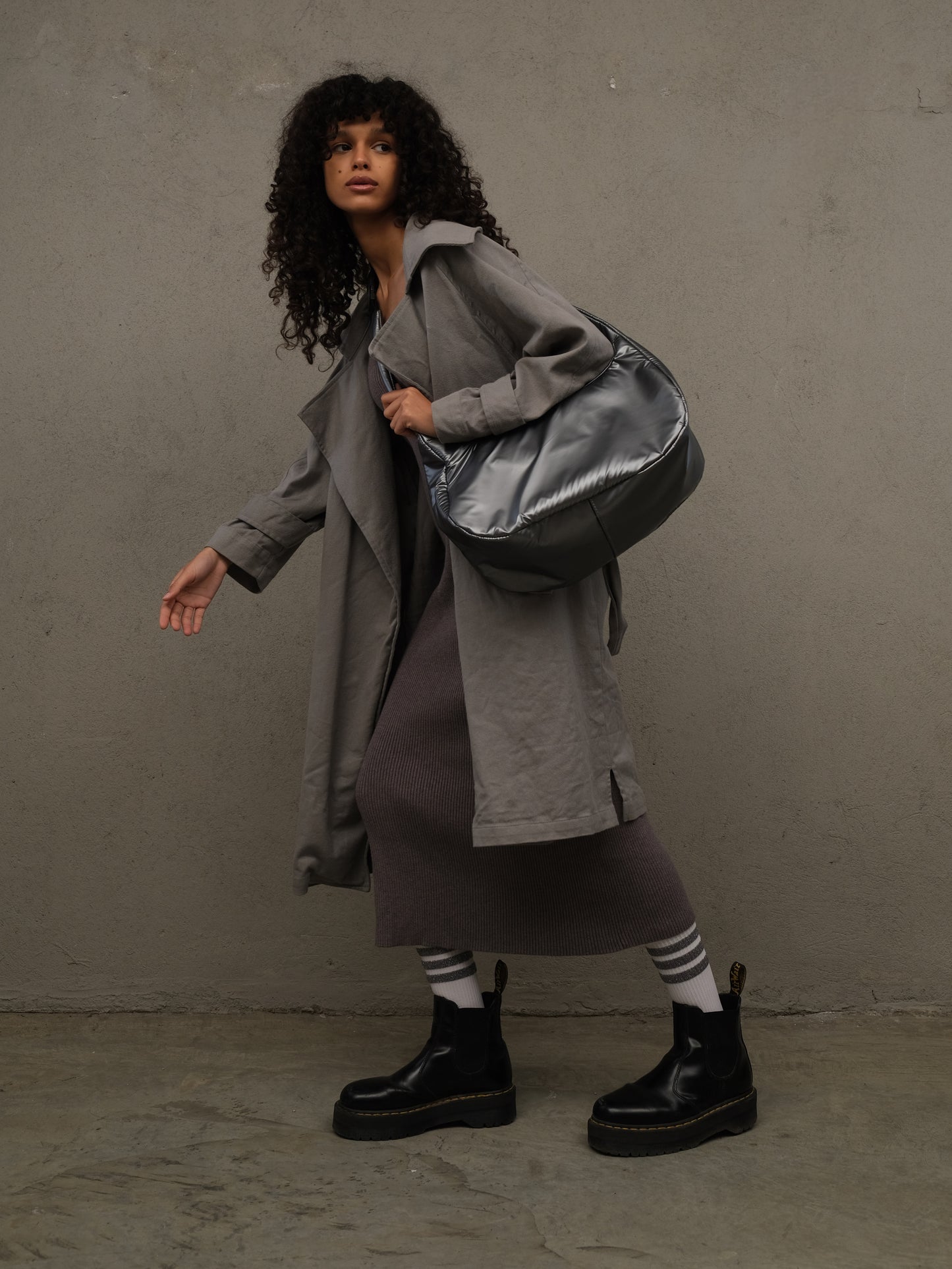 Eclipse Medium - Dark silver