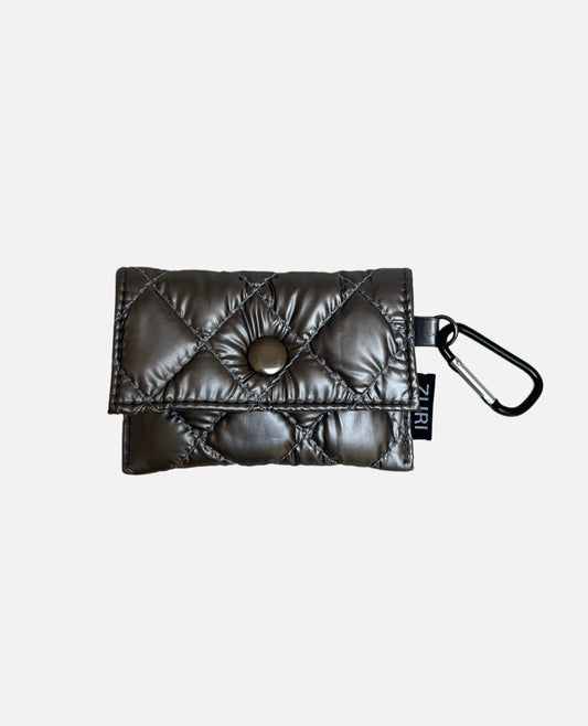 Keychain Wallet - Dark silver