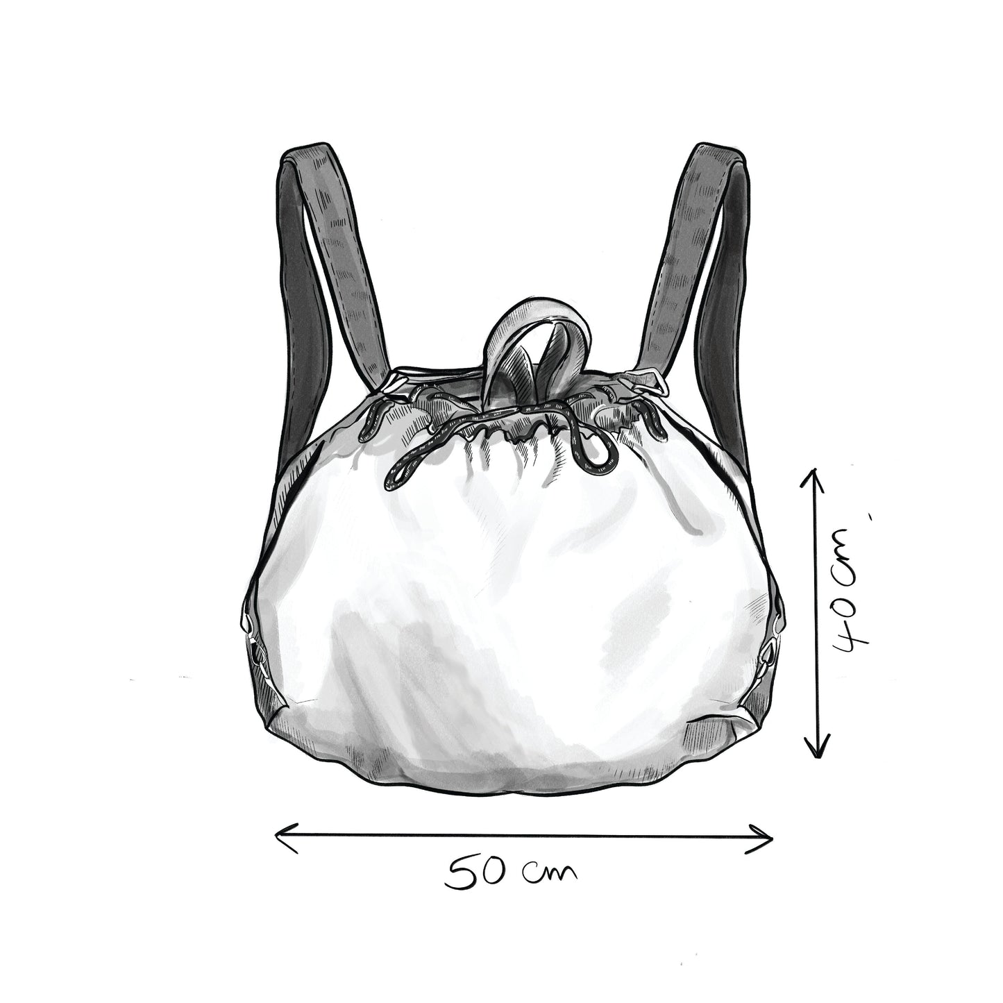 Crossover bag- Champagne