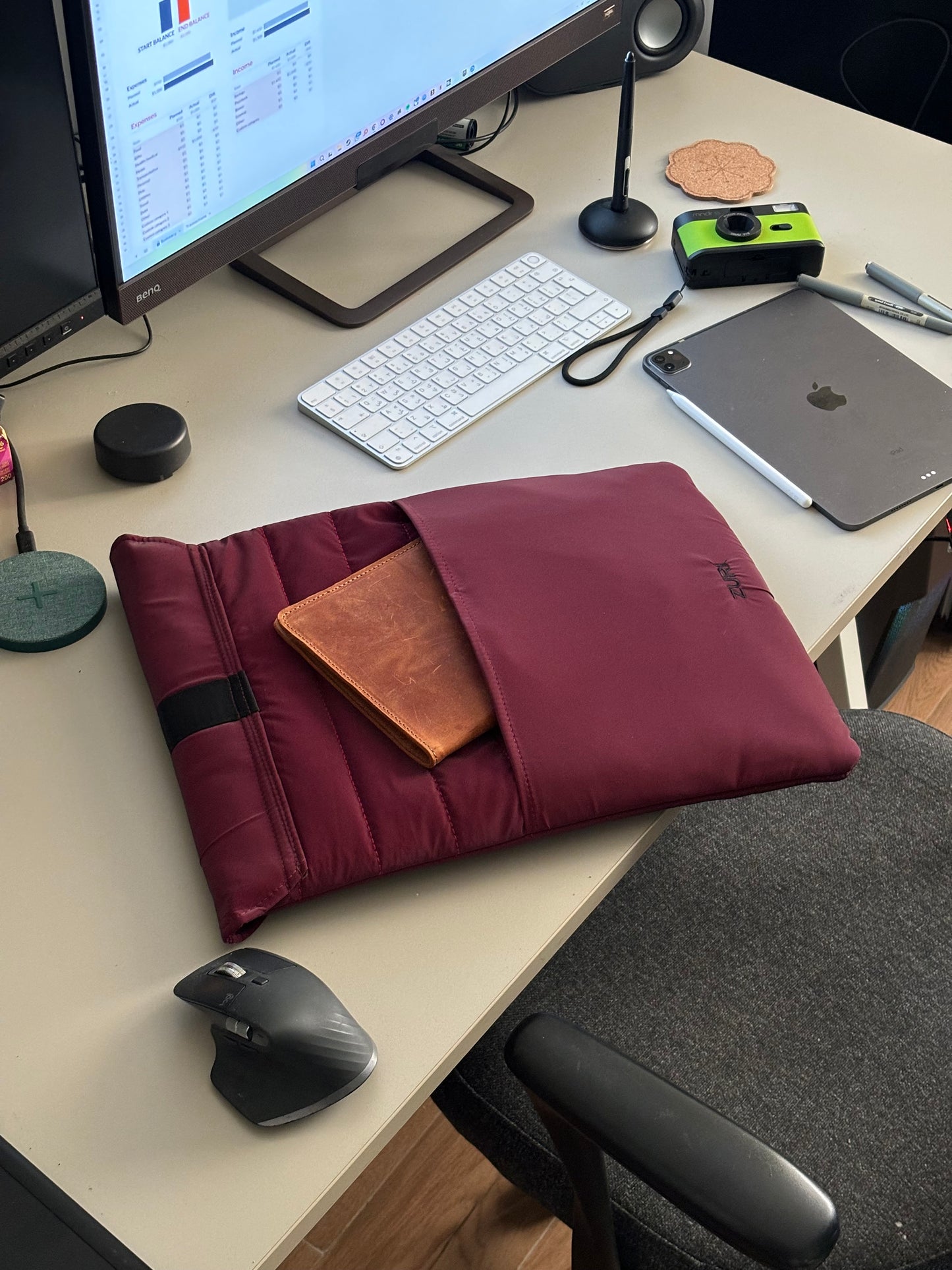 Laptop sleeve - Burgundy