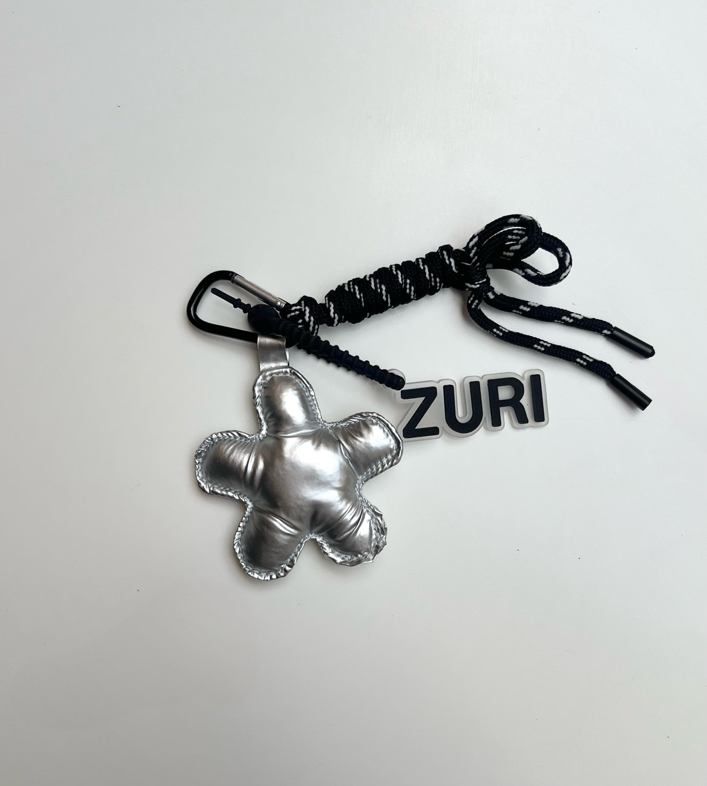 Flower charm - Silver