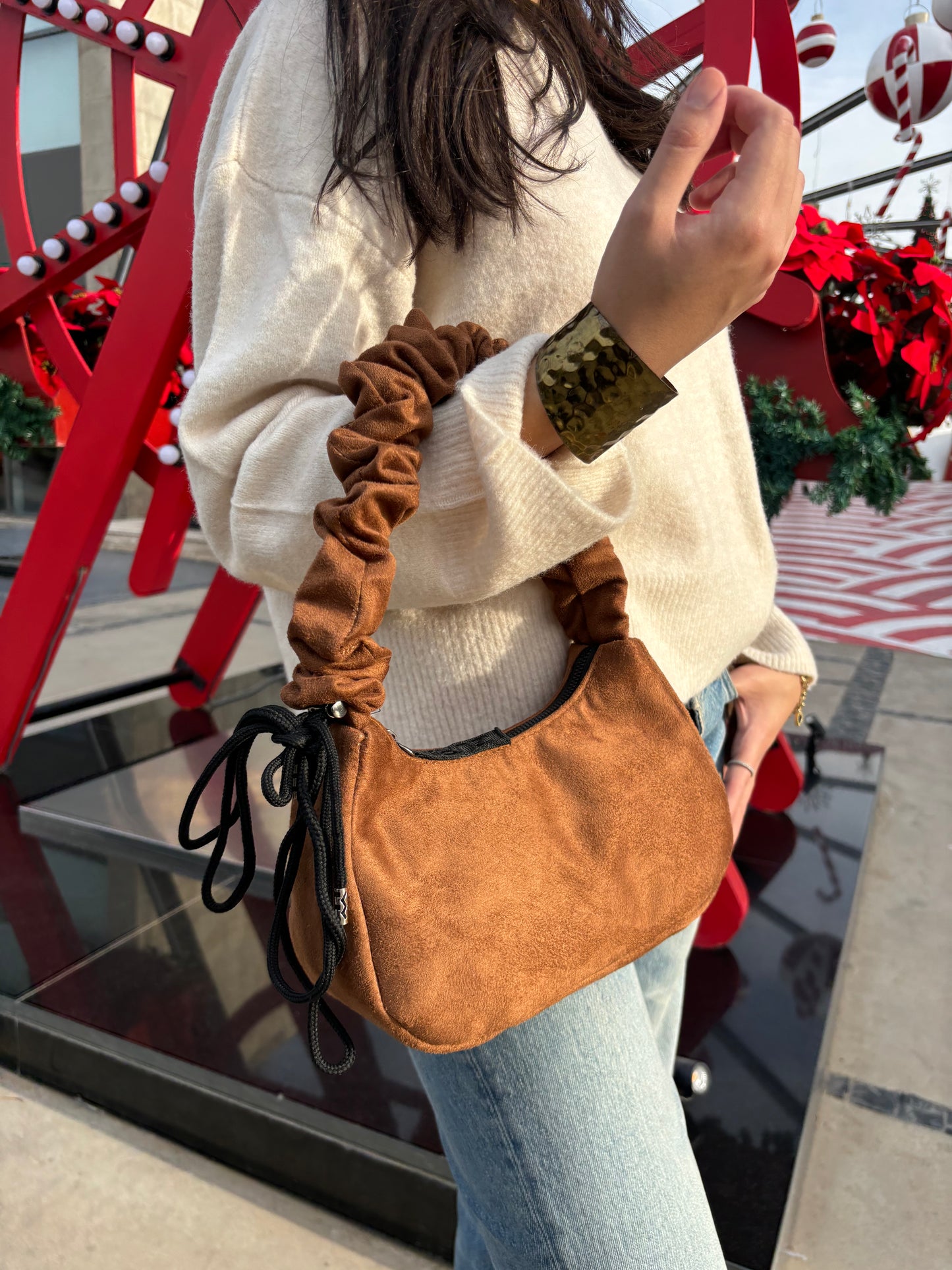 Eclipse Duo Small- Suede Brown