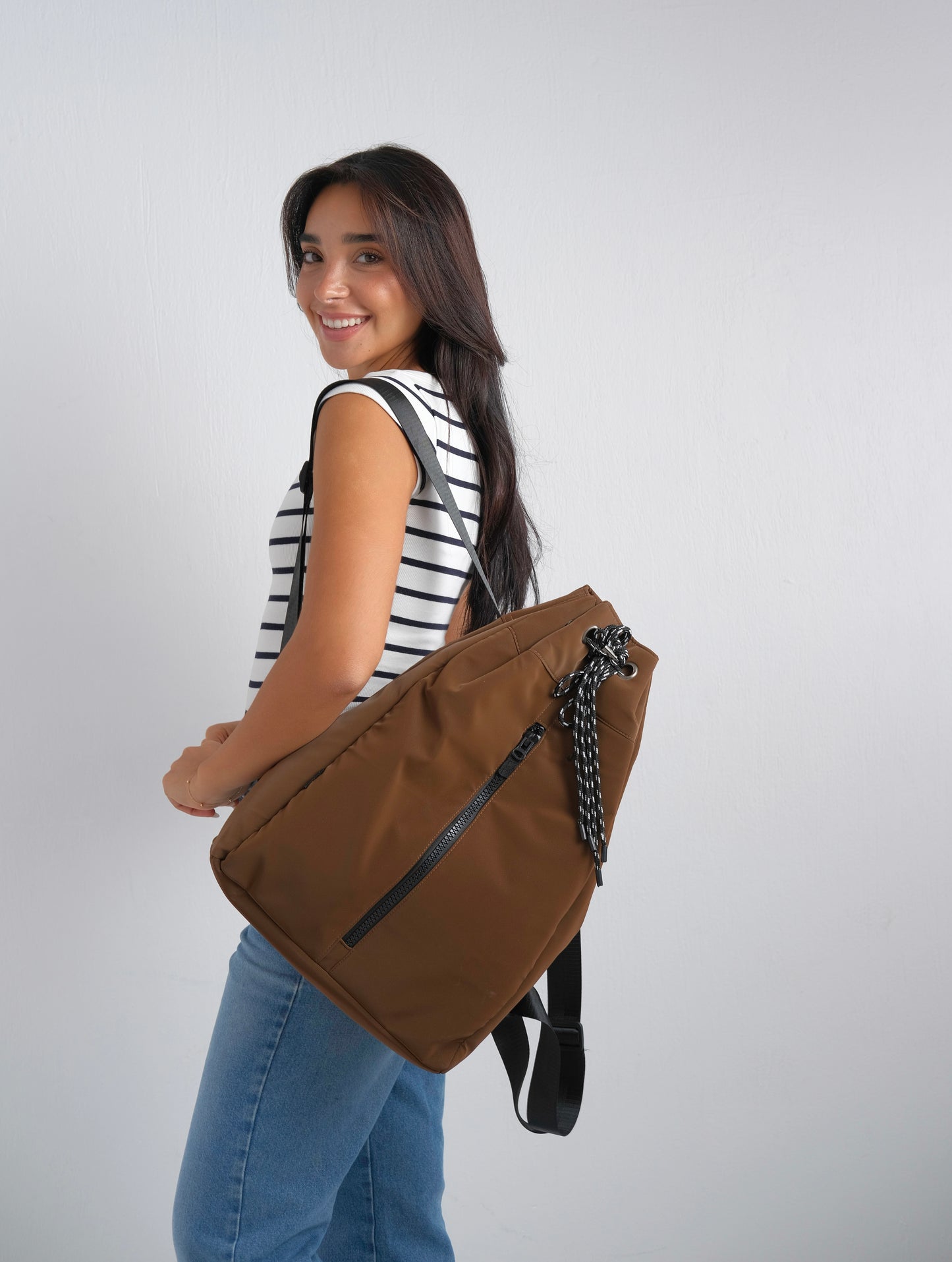 Ofla brown backpack