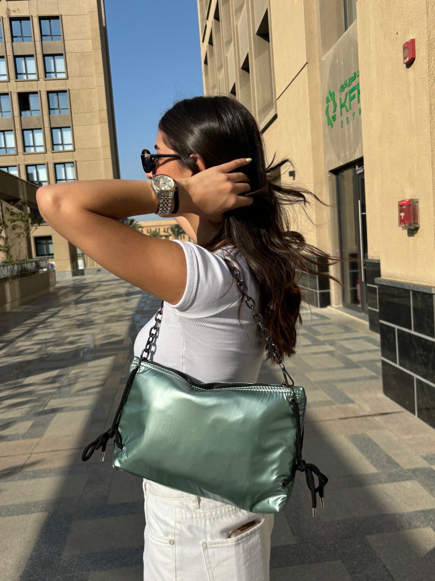 Eve - Metallic Mint