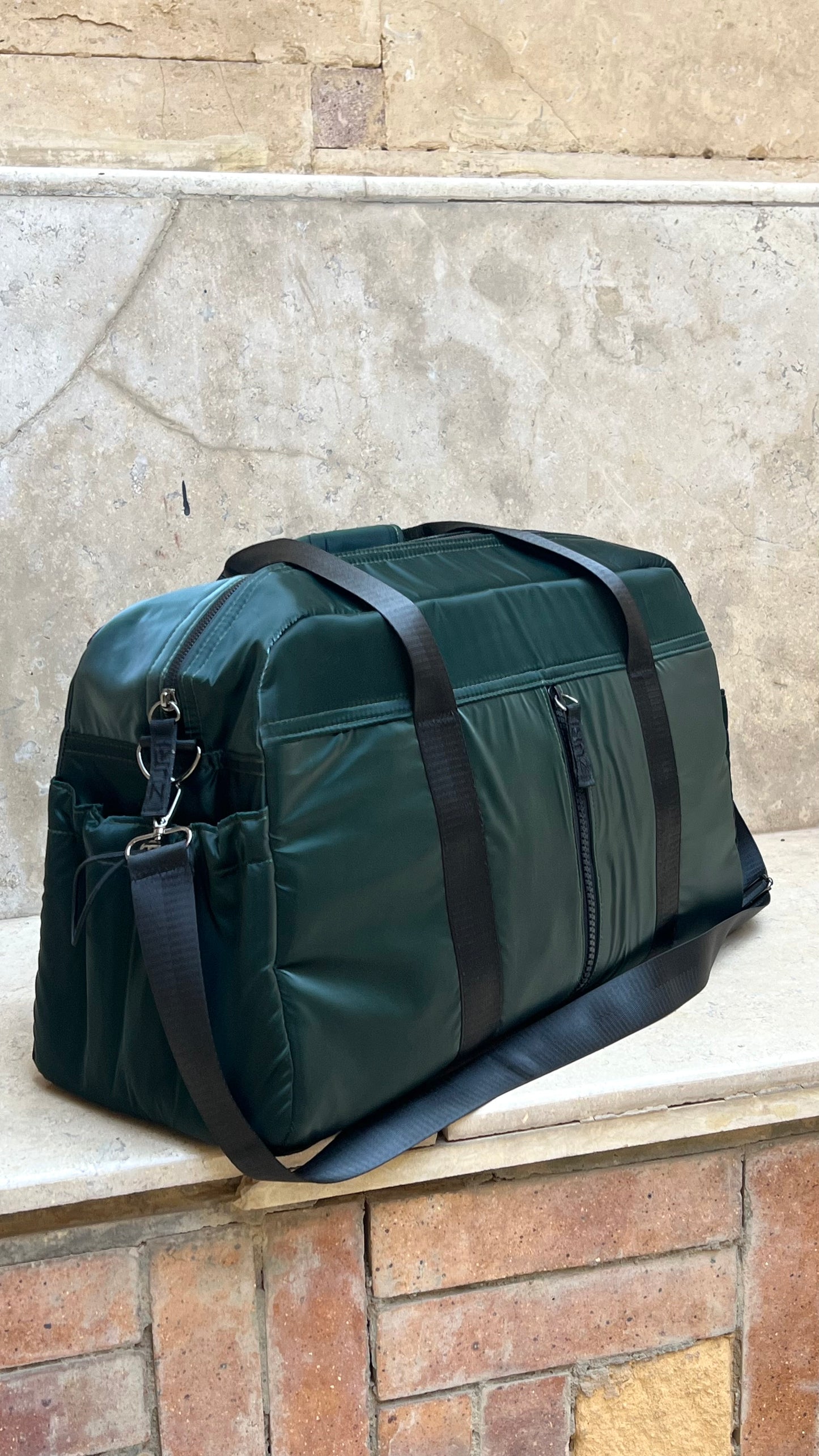 Luna Duffle- Dark olive