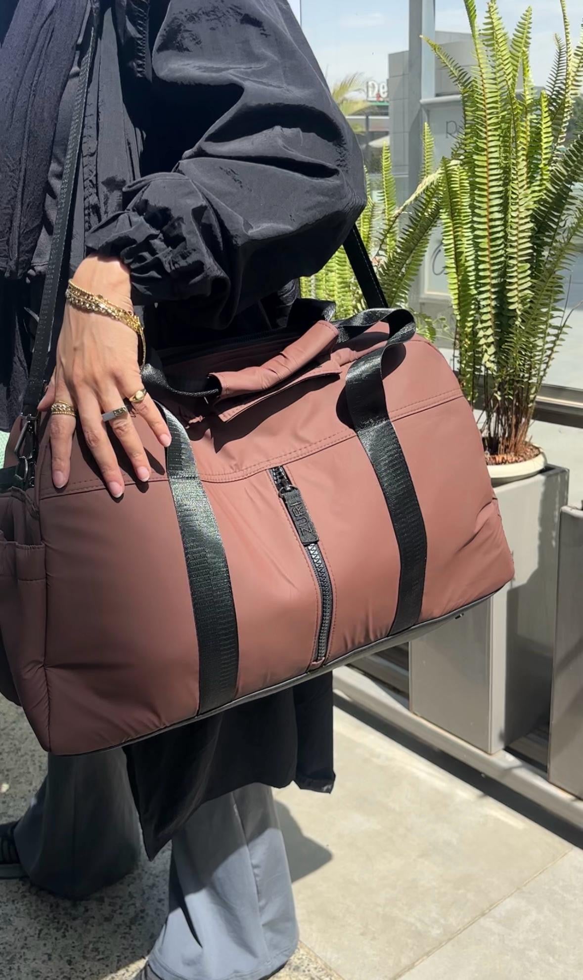 Luna Duffle- Brick