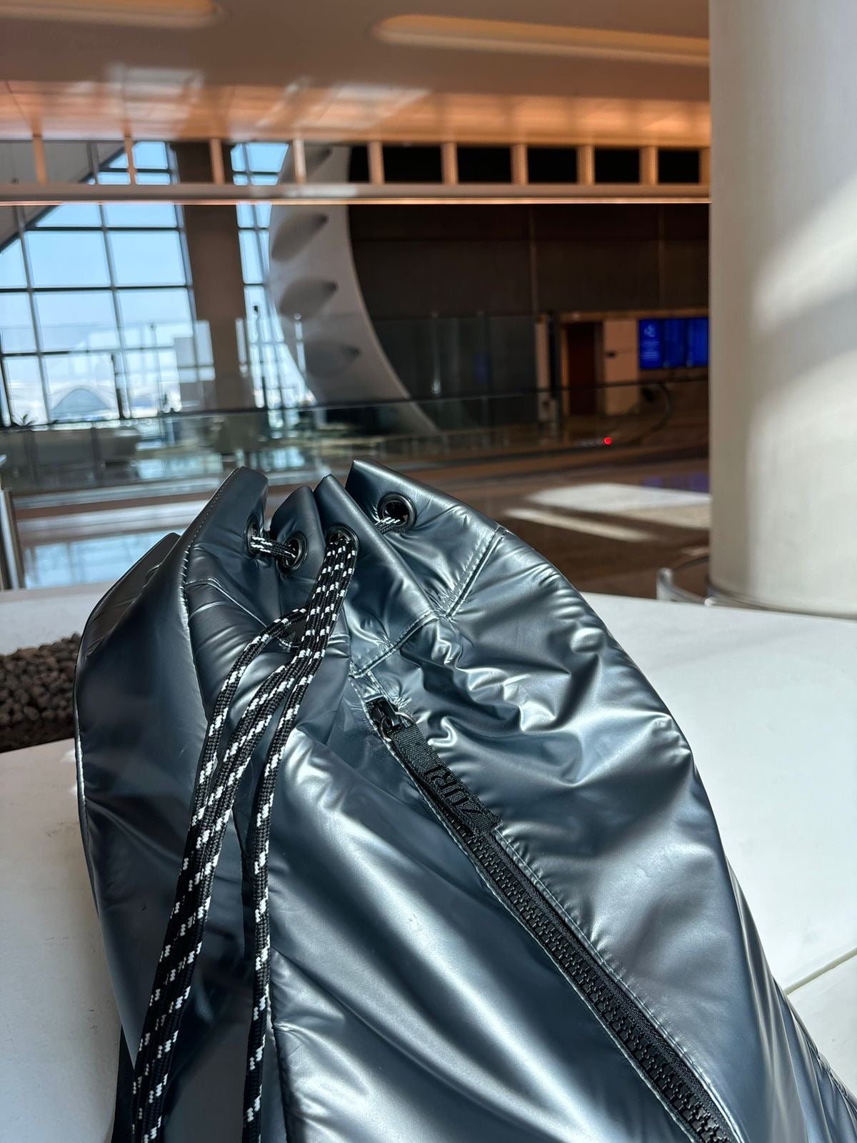 Ofla dark silver backpack