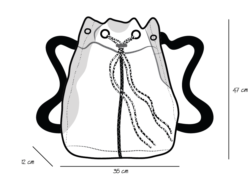 Ofla olive backpack
