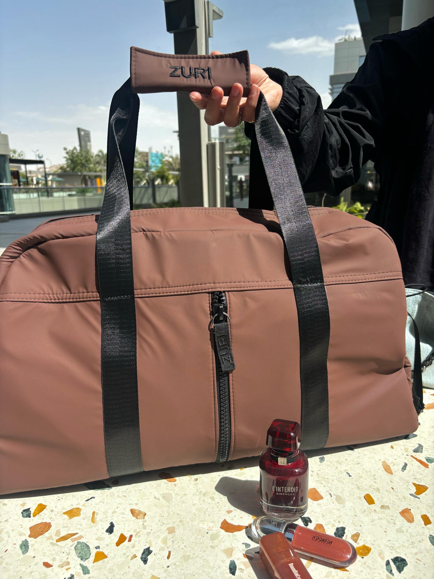 Luna Duffle- Brick
