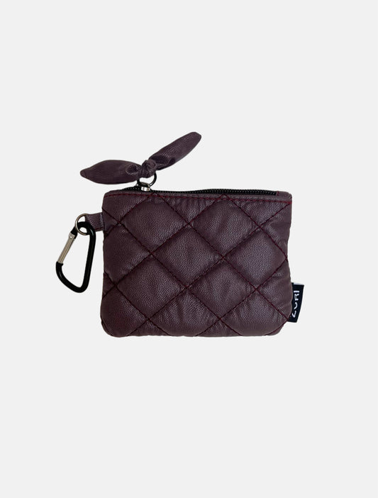 Mini Wallet - Deep Burgundy