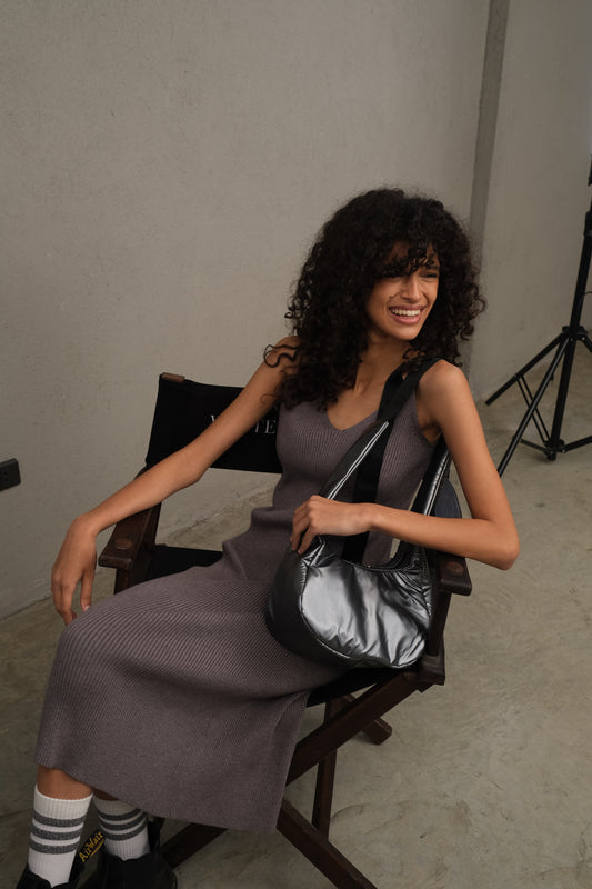 Eclipse small - Dark silver