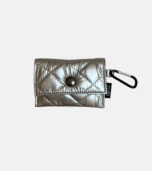 Keychain Wallet - Silver