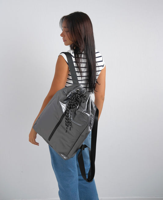 Ofla dark silver backpack