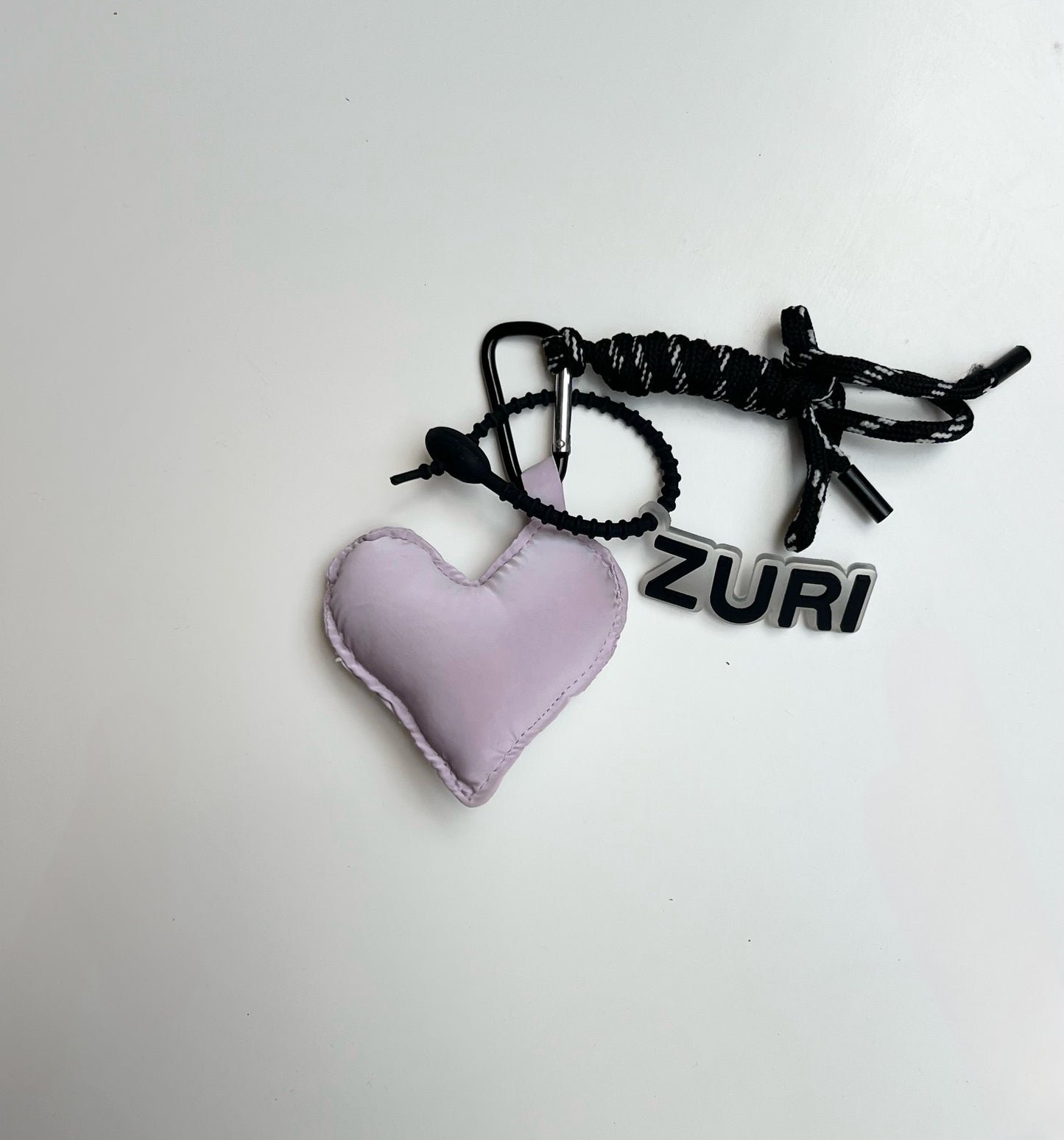 Heart charm - Lilac