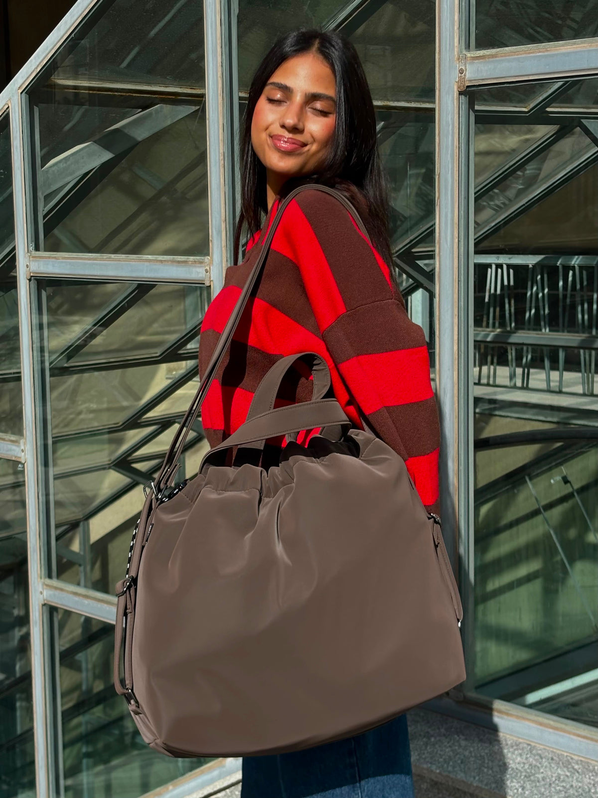Crossover bag- Brown