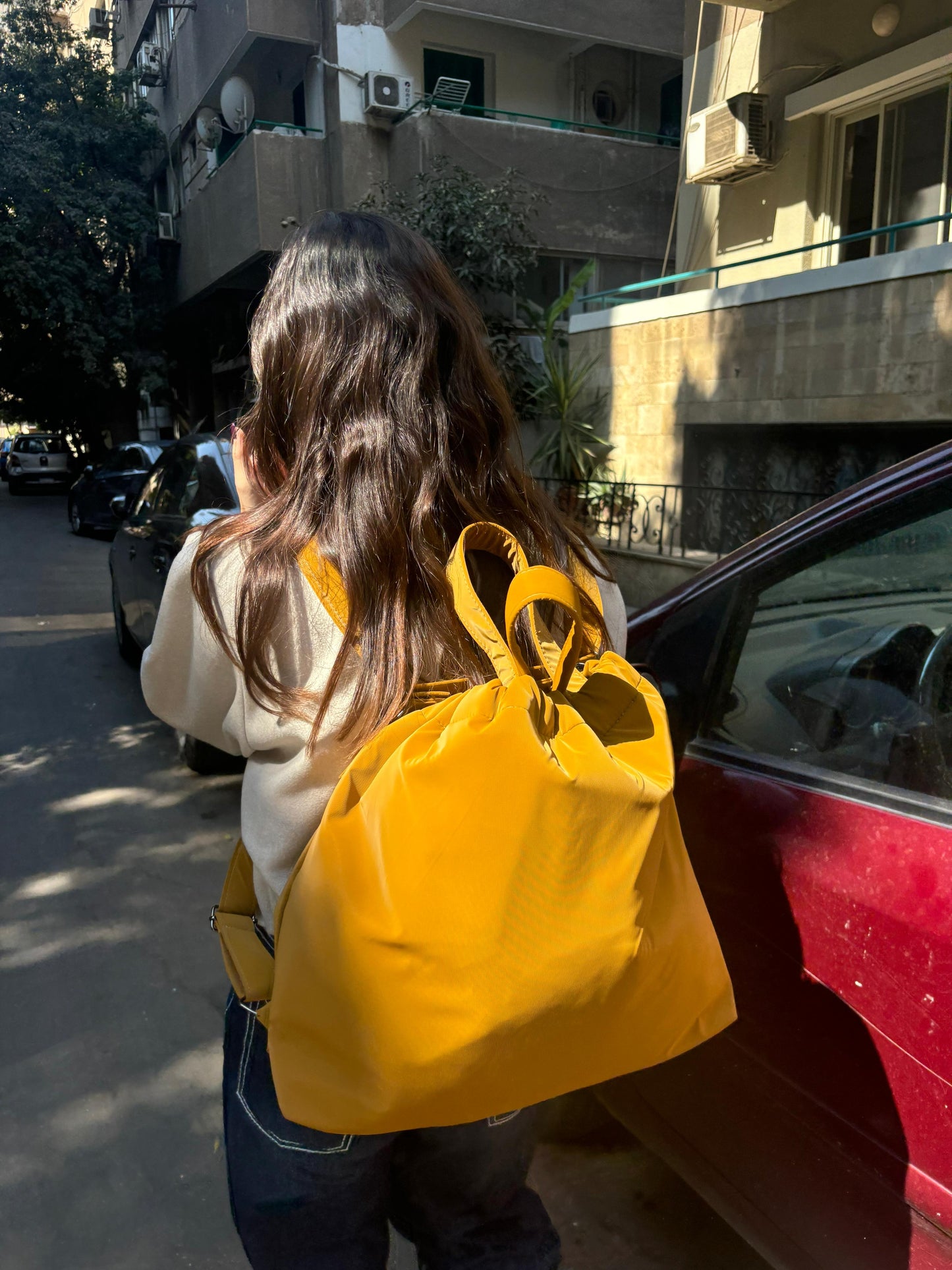 Crossover bag- Yellow