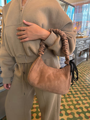 Eclipse Duo Small- Suede cafe