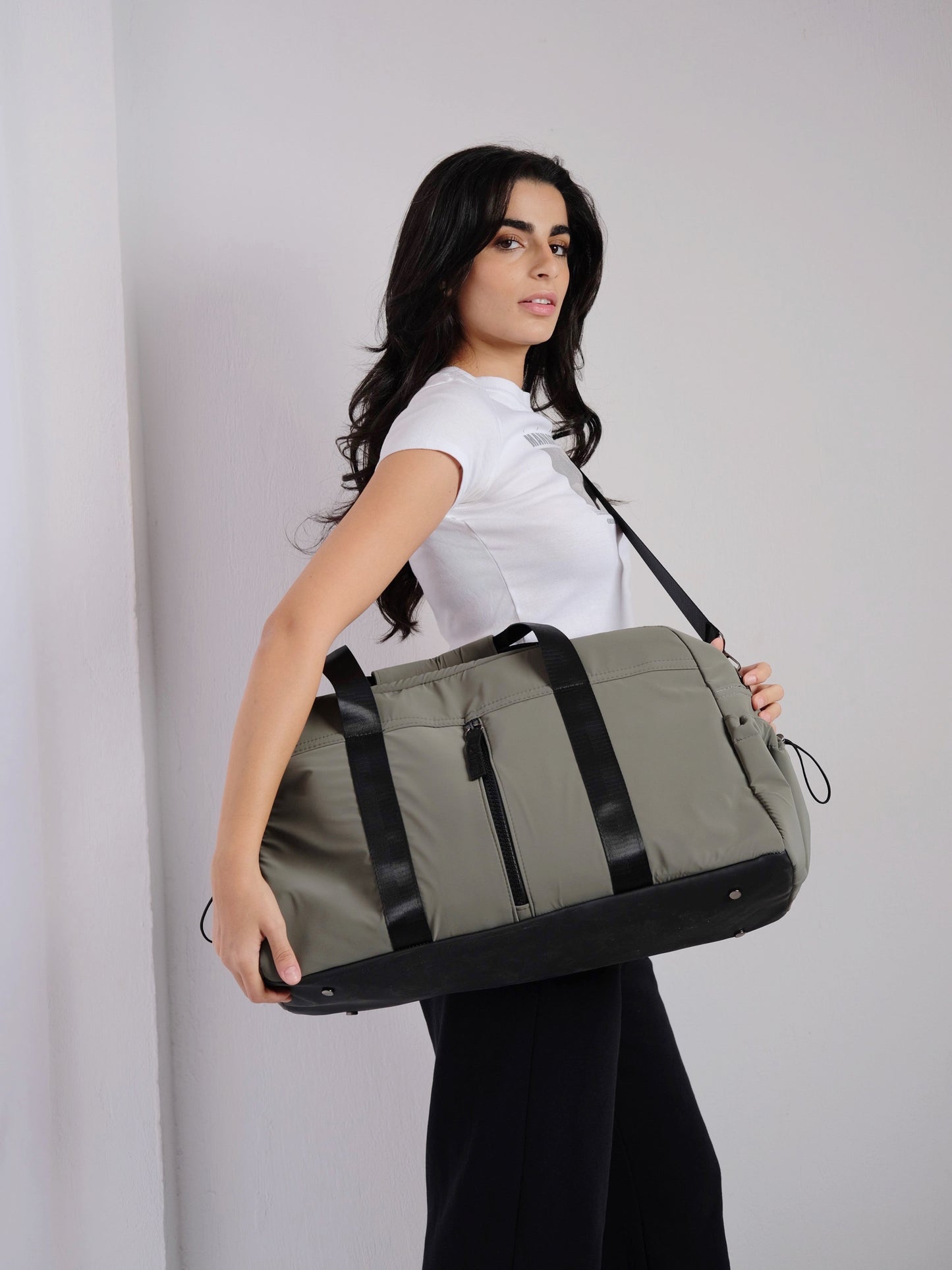 Luna Duffle- Grey