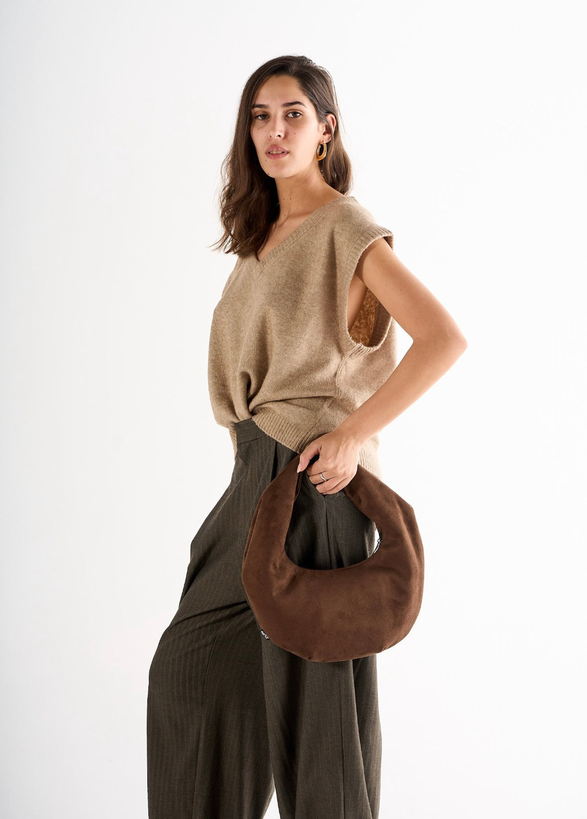 Brown Suede