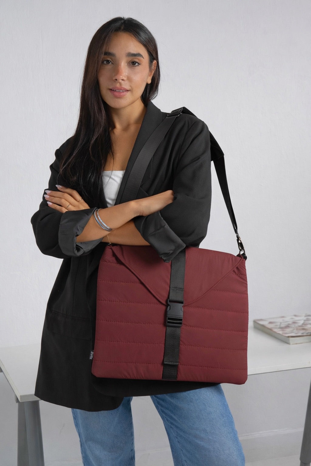 Laptop bag - Burgundy