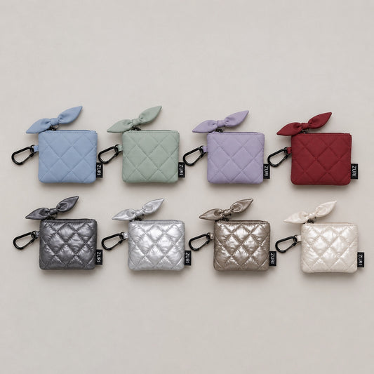 Mini zipper wallets