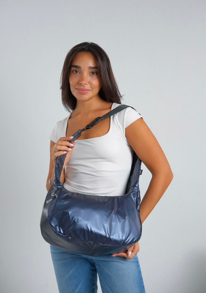 Eclipse Medium - Metallic Navy Blue