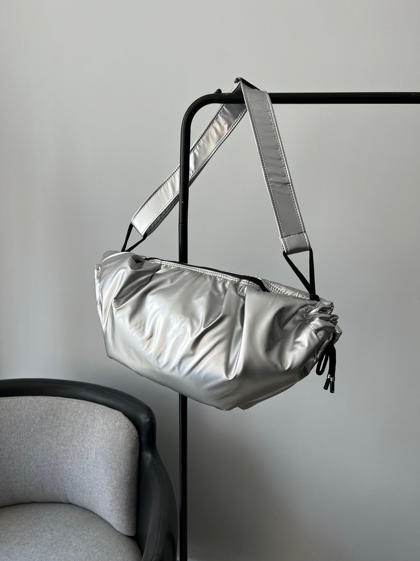 Pop silver Medium String Bag -Limited Edition