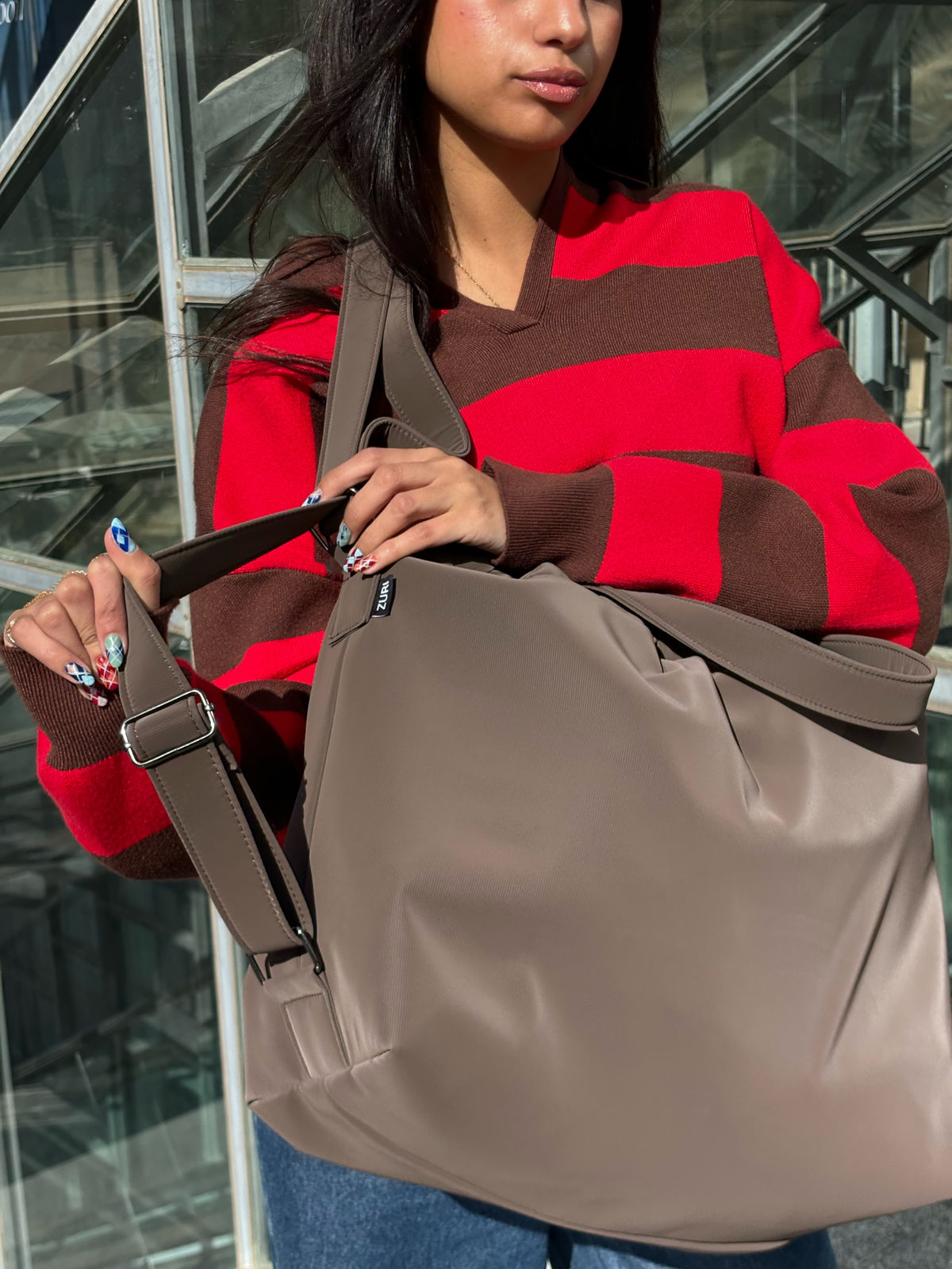 Crossover bag- Brown