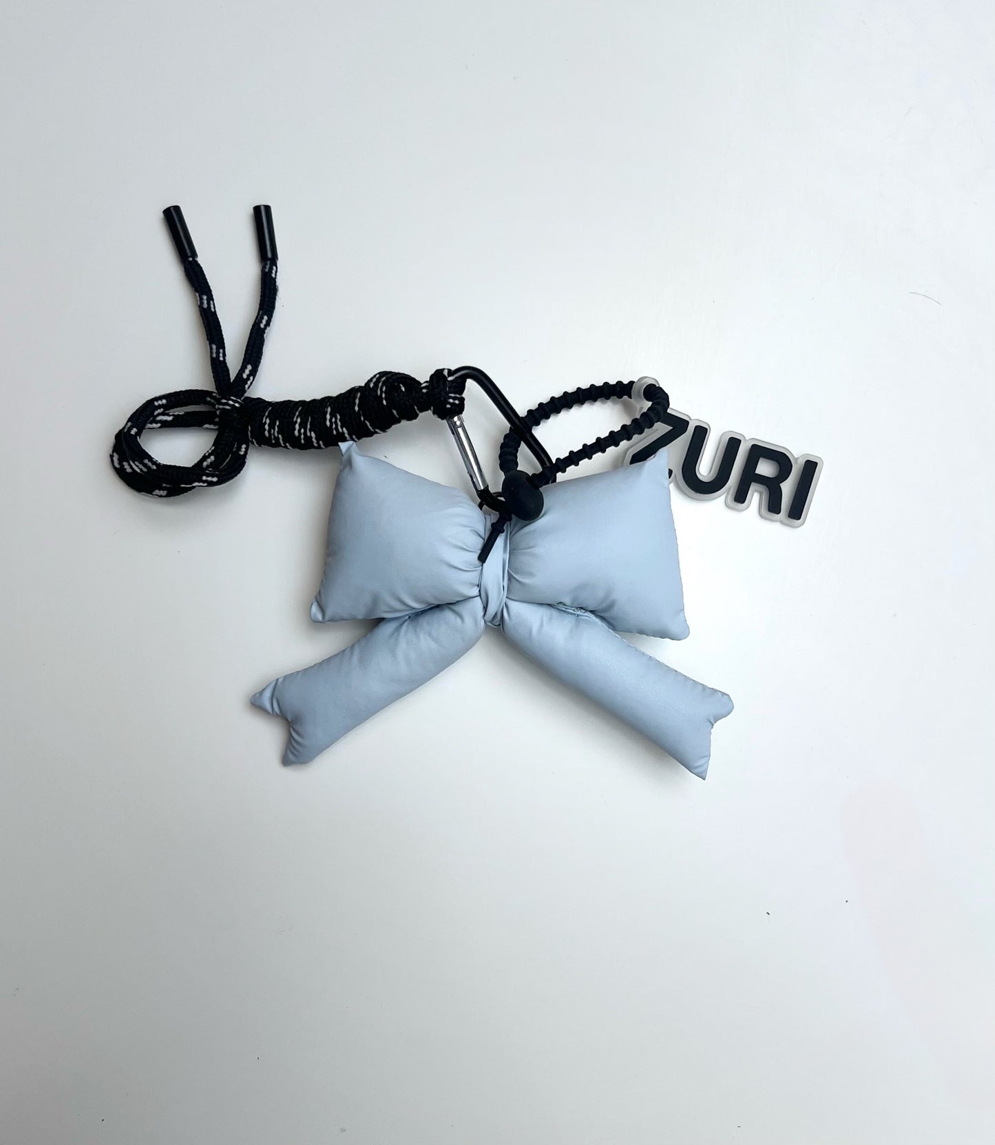 Ribbon charm - Light blue