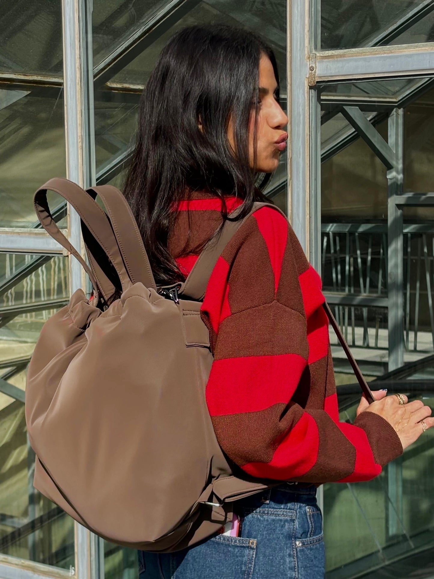 Crossover bag- Mocha