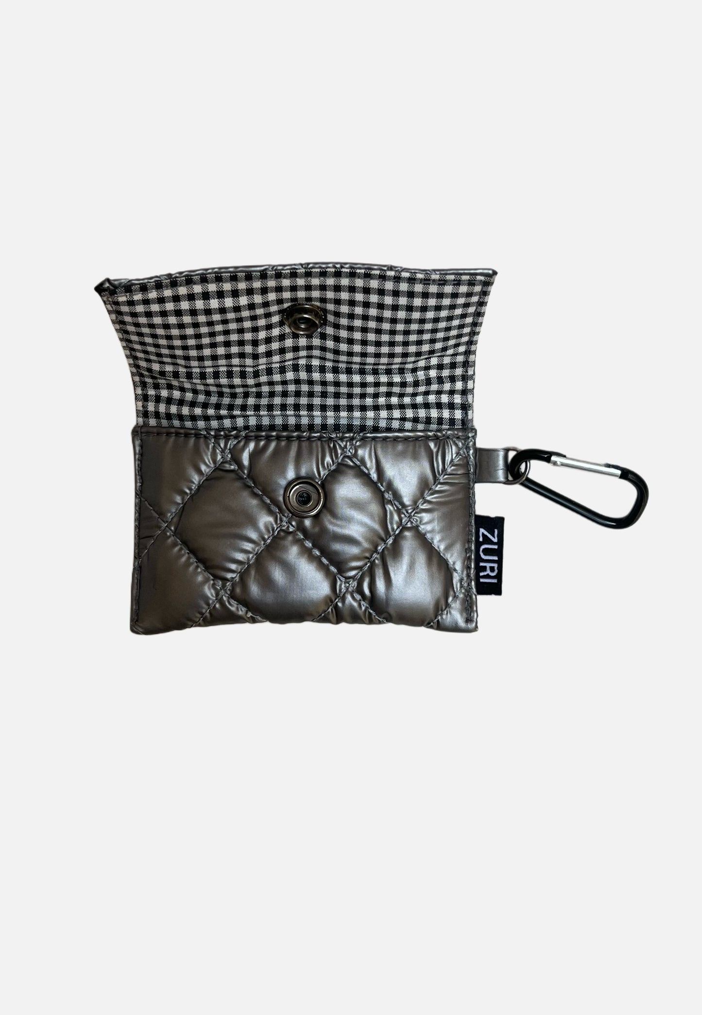Keychain Wallet - Dark silver