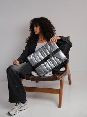 Laptop sleeve - dark silver