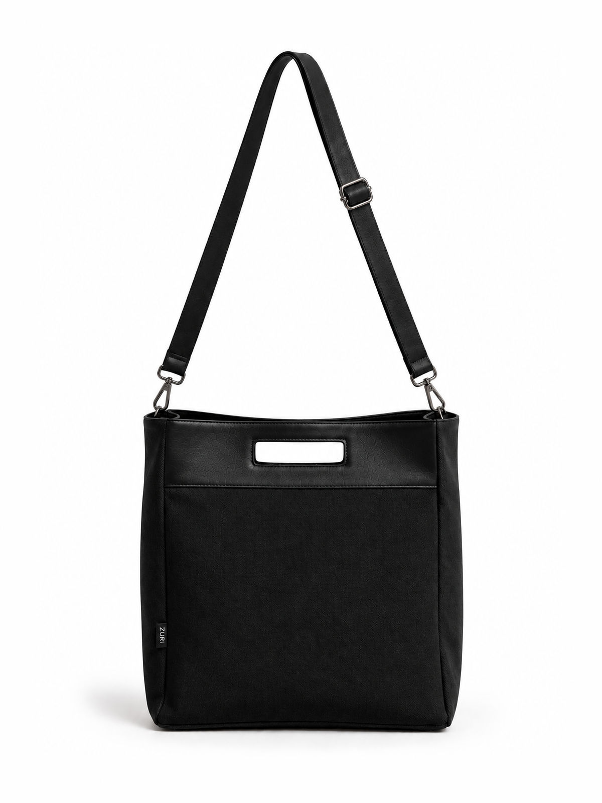 Kendi tote with shoulder strap - Black