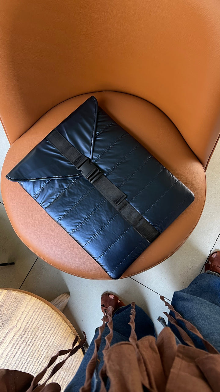 Laptop sleeve - Metallic Navy