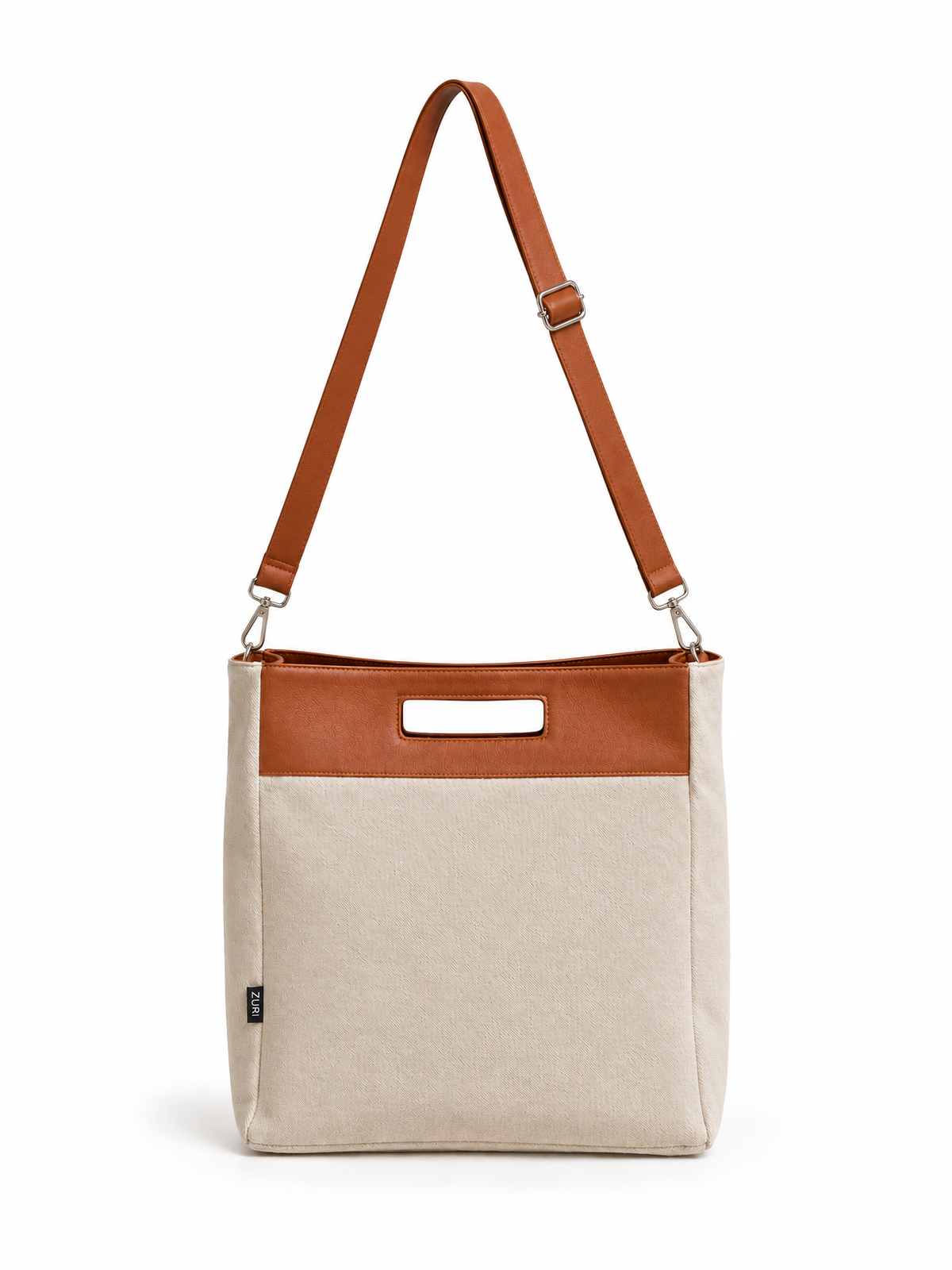 Kendi tote with shoulder strap - Beige