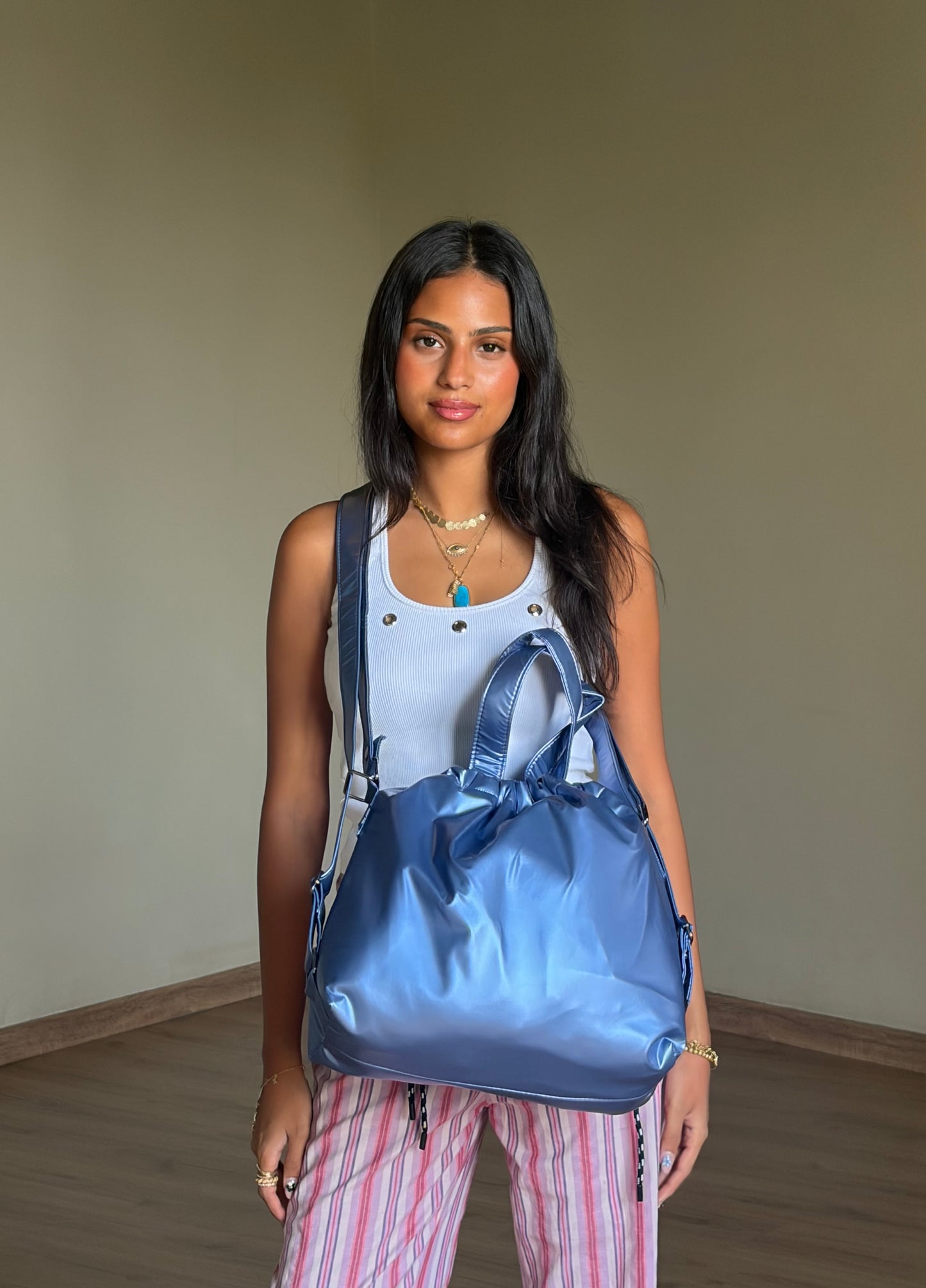 Crossover Medium - Metallic baby blue