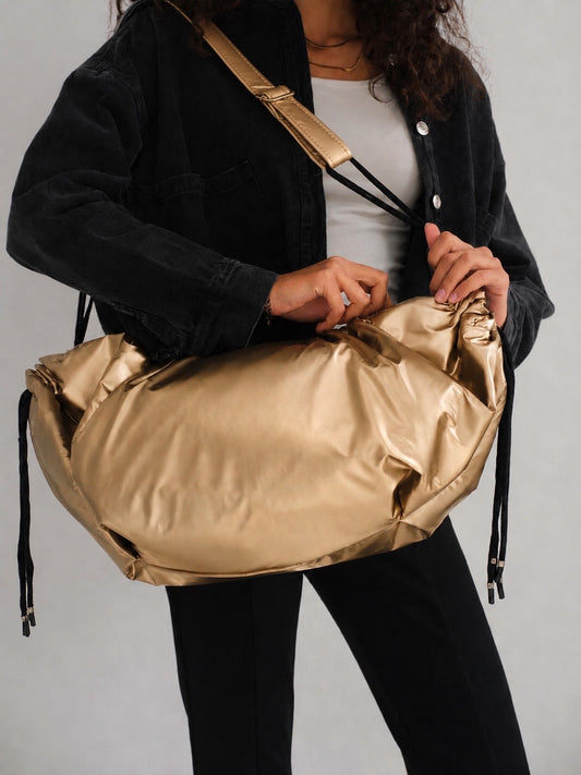 Large string bag - Bronze