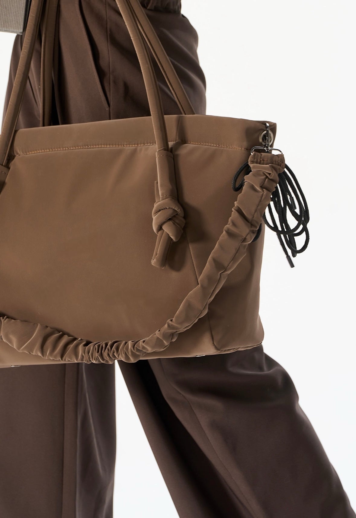 Via Tote - Brown
