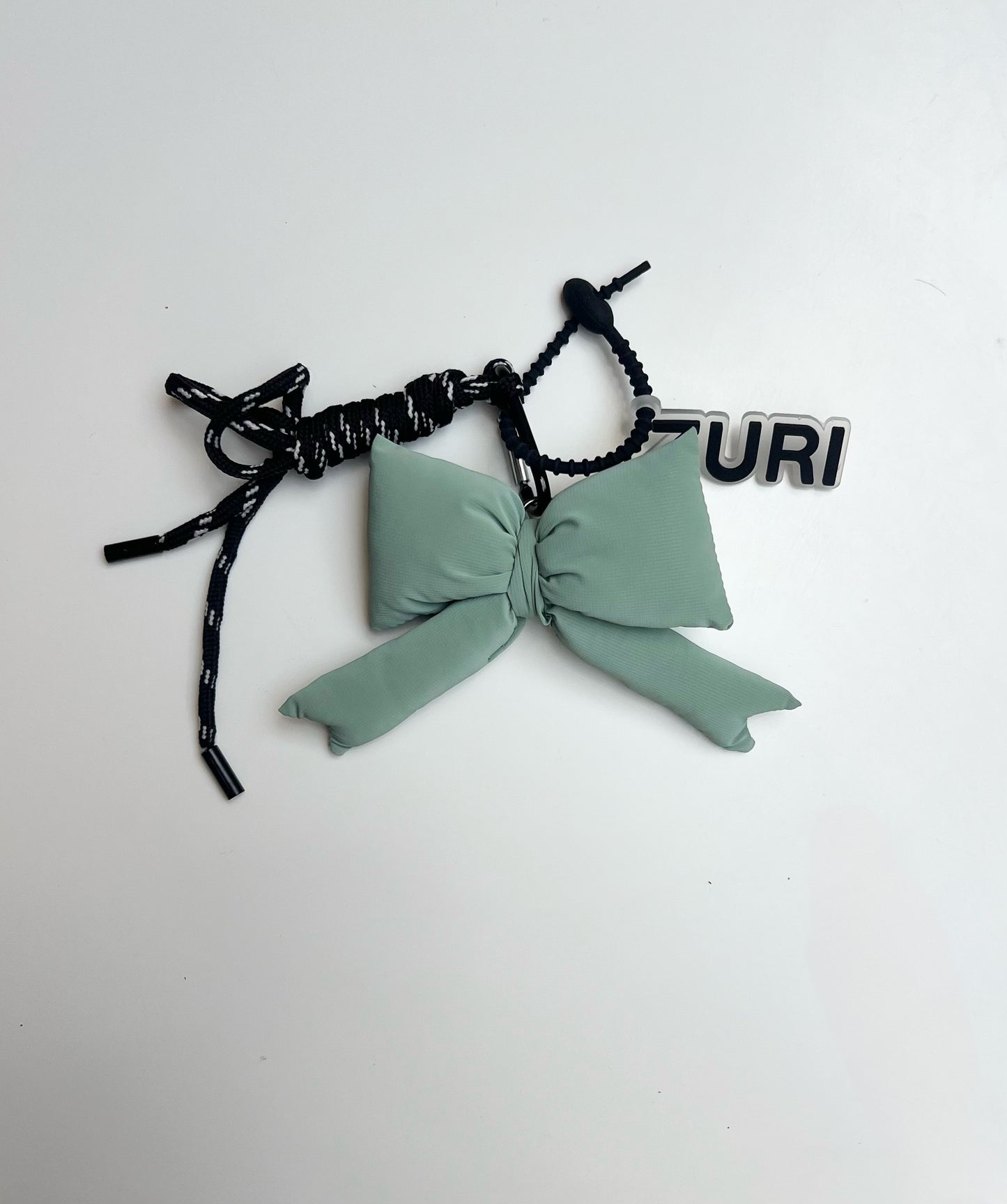 Ribbon charm - Mint