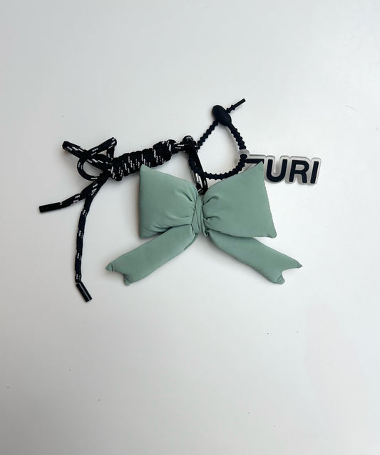 Ribbon charm - Mint