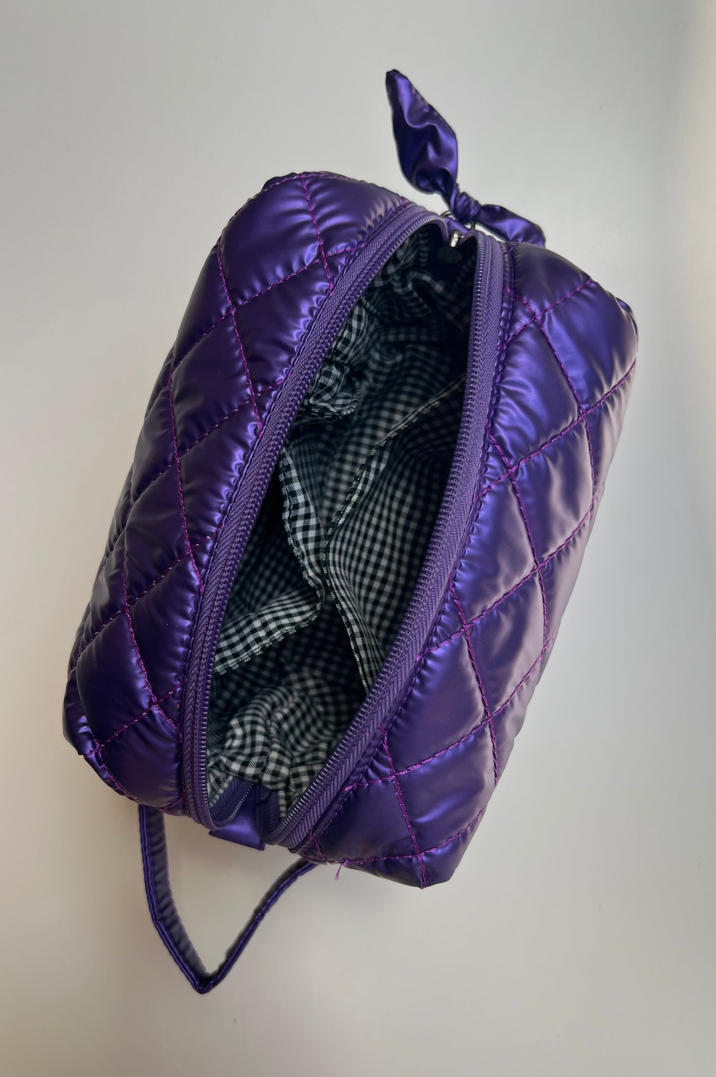 Box Makeup Pouch - Purple